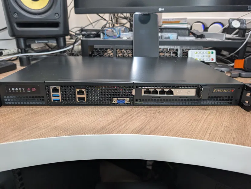 Backplate 1U cho Supermicro có khe thông gió - Image 2