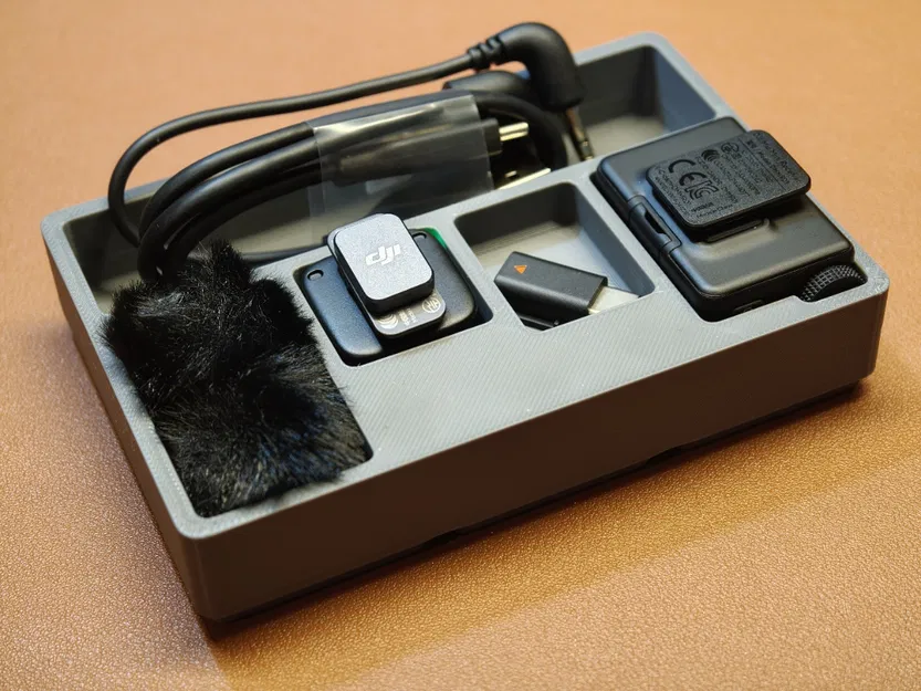 Khay Gridfinity cho DJI Mic Mini - Image 2