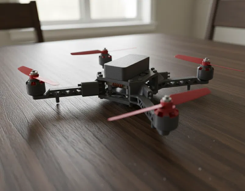 Mô hình Drone thu nhỏ – Thiết kế Quadcopter in 3D - Image 1
