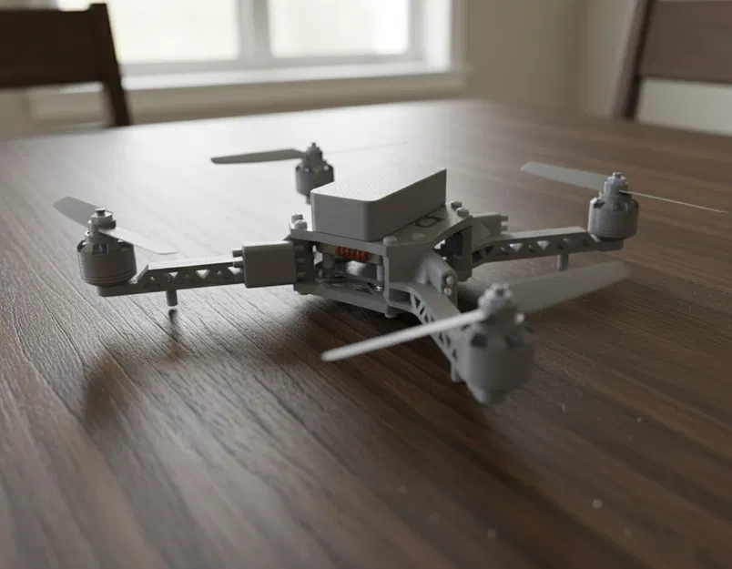 Mô hình Drone thu nhỏ – Thiết kế Quadcopter in 3D - Image 2