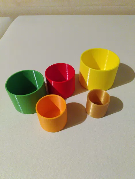 Ly Xếp Chồng Cầu Vồng – Đồ chơi Montessori rèn luyện giác quan - Image 4