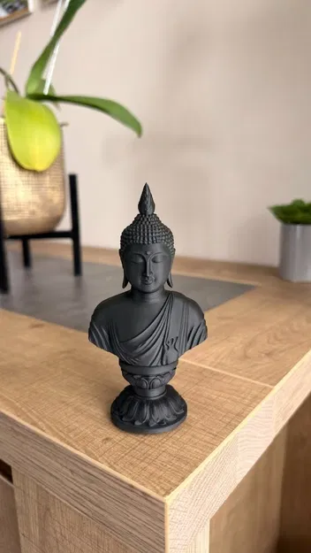 Buddha v.21 - Mẫu tượng bán thân Đức Phật tinh xảo - Image 1