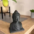 Mẫu tượng bán thân Bouddha v.23 phong cách hình học hiện đại - Thumbnail 1