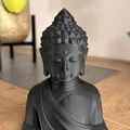 Mẫu tượng bán thân Bouddha v.23 phong cách hình học hiện đại - Thumbnail 2