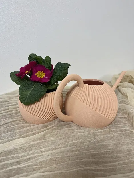 Bộ Bình Tưới Nước & Chậu Cây - Quà Tặng Độc Đáo - Image 1