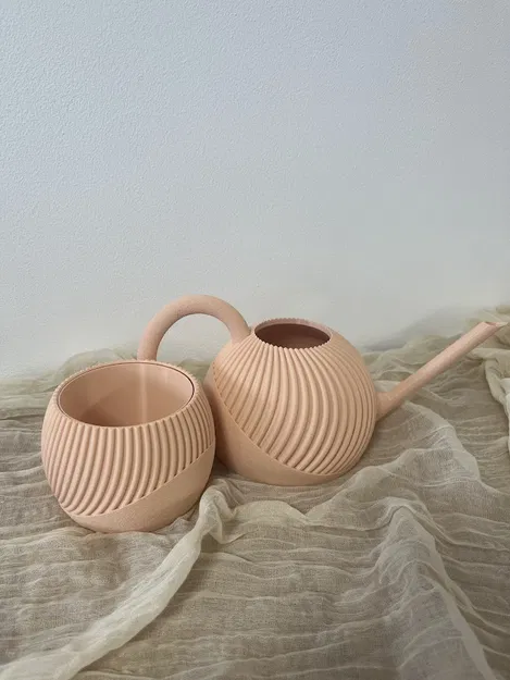 Bộ Bình Tưới Nước & Chậu Cây - Quà Tặng Độc Đáo - Image 2