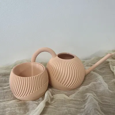 Bộ Bình Tưới Nước & Chậu Cây - Quà Tặng Độc Đáo