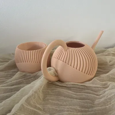 Bộ Bình Tưới Nước & Chậu Cây - Quà Tặng Độc Đáo