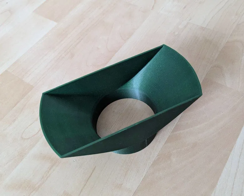 Phễu 3D hỗ trợ đổ hạt hút ẩm vào túi vải organza 12cm tiện lợi - Image 1