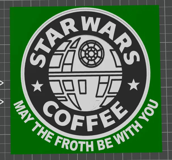 Mô hình trang trí Death Star Coffee phong cách Star Wars độc đáo - Image 1