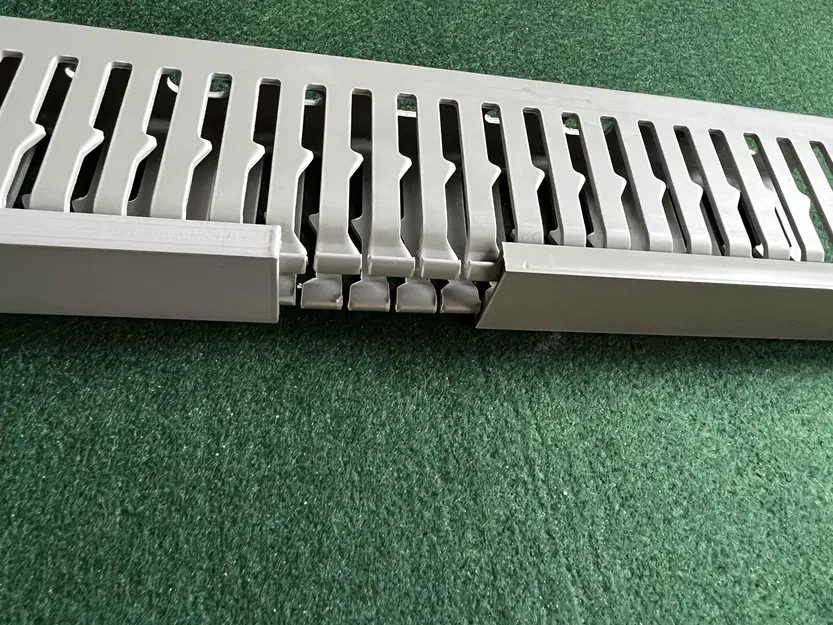 Nắp đậy máng cáp cho máng đi dây đục lỗ 25mm - Image 3