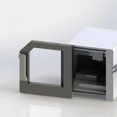 Mô hình thu nhỏ máy phay CNC – Sản phẩm prototype in 3D