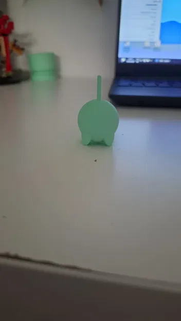 Mô hình trang trí chú mèo Bomb nhỏ xinh cho bàn làm việc - Image 1