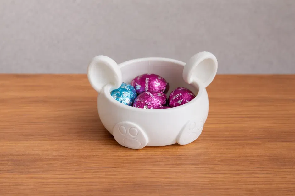 Tô Đựng Kẹo Hình Thỏ Đáng Yêu - Hộp Đựng Trứng Phục Sinh - Image 3
