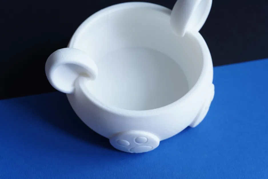 Tô Đựng Kẹo Hình Thỏ Đáng Yêu - Hộp Đựng Trứng Phục Sinh - Image 6