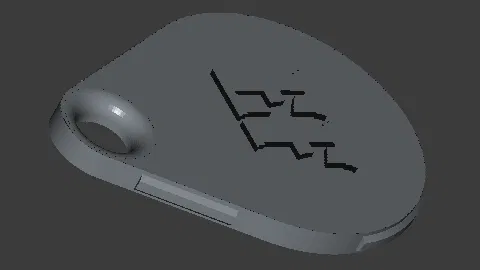 Vỏ bọc thẻ RFID EF (EF_rfid) - Mẫu in 3D nhỏ gọn bền bỉ - Image 1