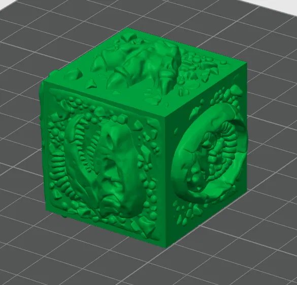 Xúc xắc khủng long in 3D tạo hình đất nặn cho bé sáng tạo - Image 1