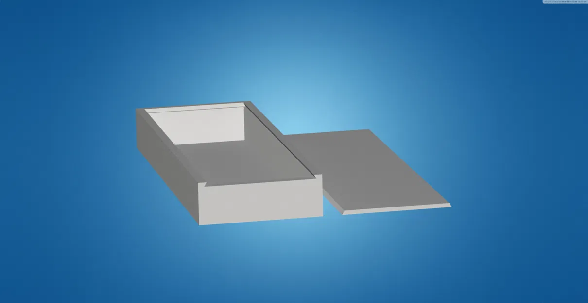 Hộp đựng đồ đa năng với nắp trượt - Thiết kế in 3D tiện lợi - Image 1