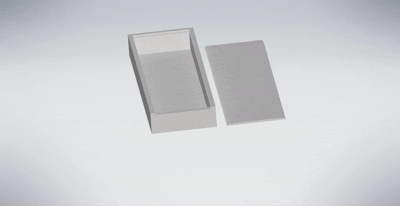 Hộp đựng đồ đa năng với nắp trượt - Thiết kế in 3D tiện lợi