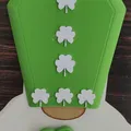 Nam châm tủ lạnh hình chiếc mũ và cỏ ba lá ngày St. Patrick - Thumbnail 2