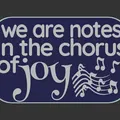 Bảng hiệu Chorus of Joy - Thumbnail 2
