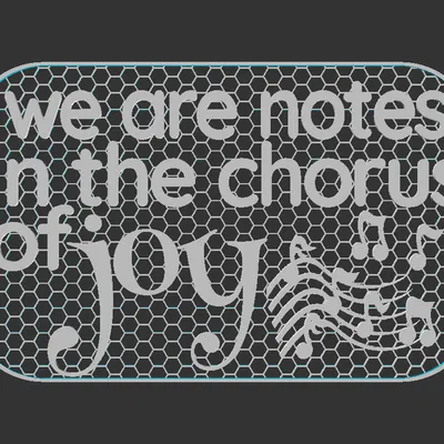 Bảng hiệu Chorus of Joy