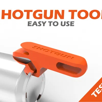 Dụng cụ mở lon bia tiện lợi - Phụ kiện shotgun cho mọi bữa tiệc