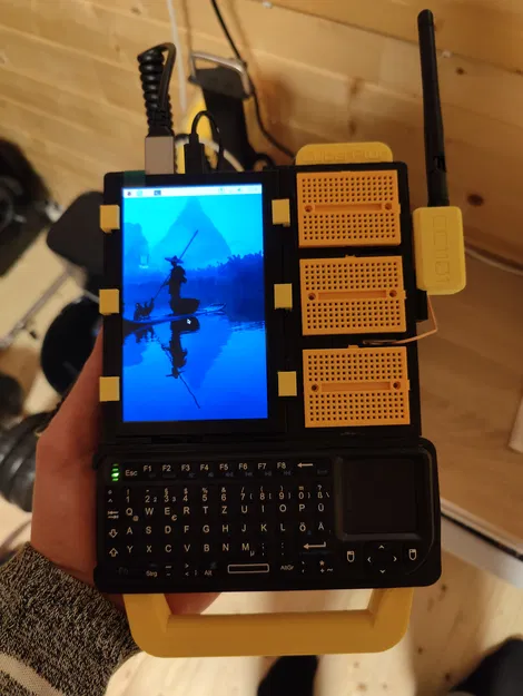 Handheld Cyberdeck (CyberPlug) - Dự án Cyberdeck cầm tay tự chế - Image 2