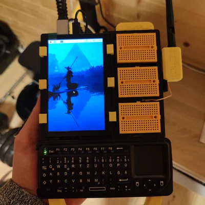 Handheld Cyberdeck (CyberPlug) - Dự án Cyberdeck cầm tay tự chế