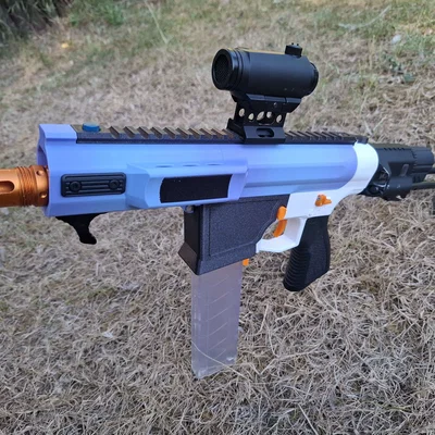 MS-GnK: Nerf Blaster Brushless 2 tầng, Solenoid, Phong cách Milsim - Cập nhật V1.1