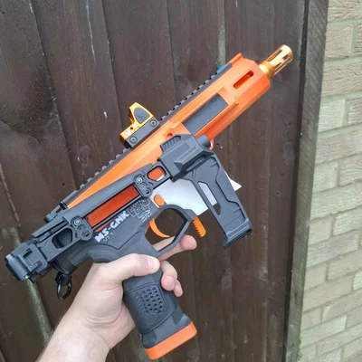 MS-GnK: Nerf Blaster Brushless 2 tầng, Solenoid, Phong cách Milsim - Cập nhật V1.1