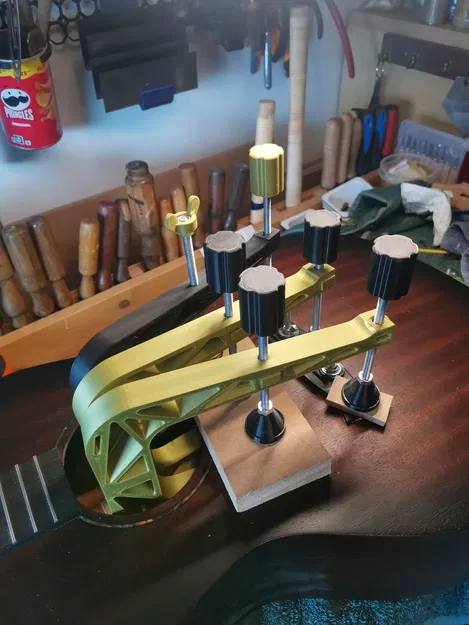 Bộ Kẹp Sửa Ngựa Đàn Guitar - Remix từ thiết kế M6 - Image 4