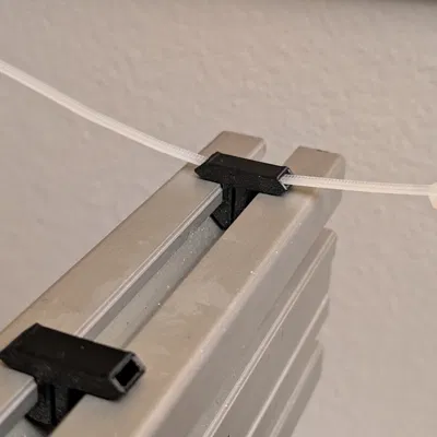 Kẹp dây rút cho khung nhôm định hình 45 mm T-Slot