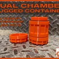 Dual Chamber Rugged Container - Hộp Đựng Chắc Chắn 2 Ngăn - Thumbnail 1