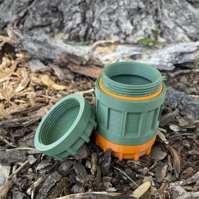 Dual Chamber Rugged Container - Hộp Đựng Chắc Chắn 2 Ngăn