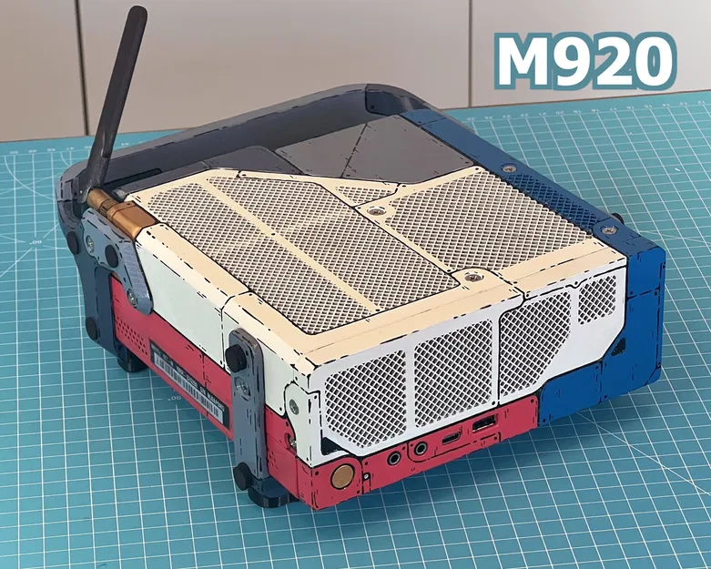 Case 3D cho Lenovo M920 - Thiết kế Sci-fi độc đáo hỗ trợ card đồ họa 2 khe - Image 1