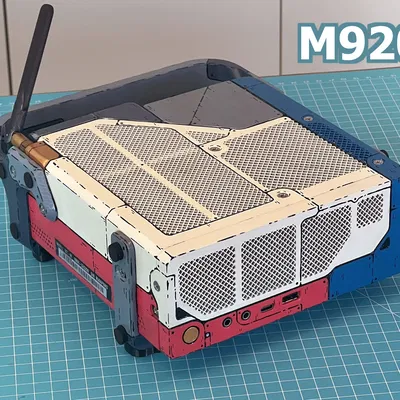 Case 3D cho Lenovo M920 - Thiết kế Sci-fi độc đáo hỗ trợ card đồ họa 2 khe