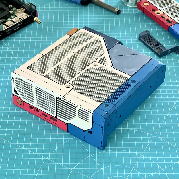 Case 3D cho Lenovo M920 - Thiết kế Sci-fi độc đáo hỗ trợ card đồ họa 2 khe - Image 10