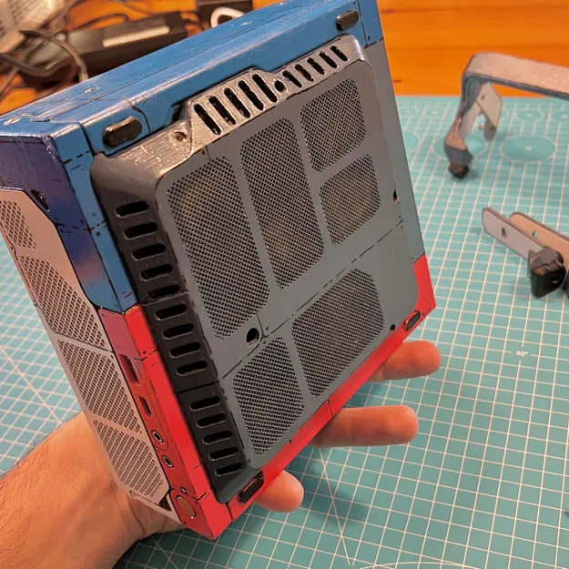 Case 3D cho Lenovo M920 - Thiết kế Sci-fi độc đáo hỗ trợ card đồ họa 2 khe - Image 11