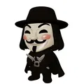Mô hình Chibi V for Vendetta – Sản phẩm in 3D cực chất - Thumbnail 2