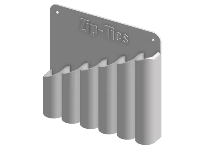 Giá treo dây rút (Zip-Tie Holder) - Image 1