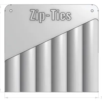 Giá treo dây rút (Zip-Tie Holder)