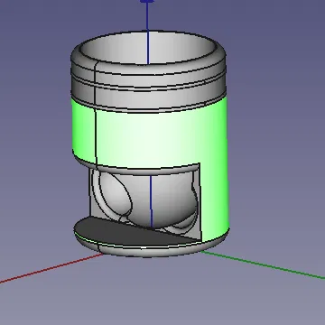 Bộ điều hướng luồng khí nóng cho máy sưởi Truma in 3D