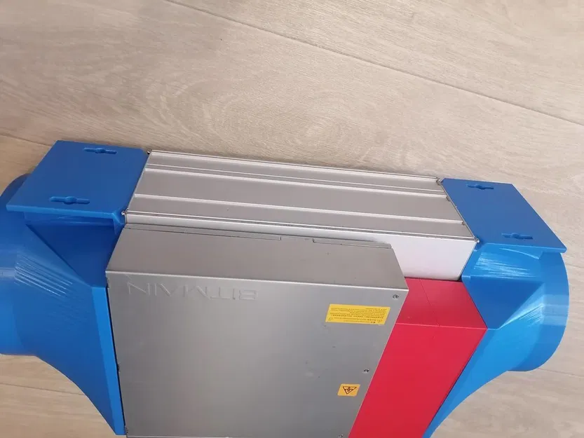 Khớp nối ống gió 200mm (8 inch) cho Antminer S21, Pro, KS3, XP, S19 và PSU - Image 4