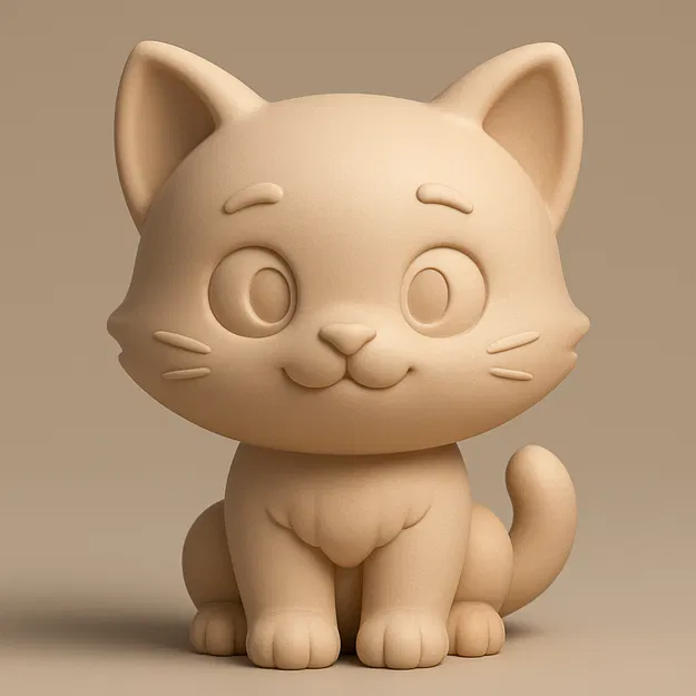 Mô hình chú mèo hoạt hình dễ thương (Cat) để bàn - Image 1