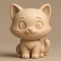 Mô hình chú mèo hoạt hình dễ thương (Cat) để bàn - Thumbnail 1