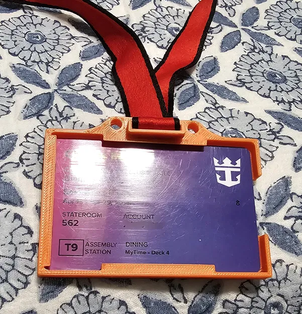 Bao Đựng Thẻ Sea Pass Royal Sea Pass Lanyard - Image 1