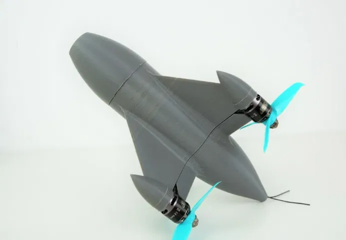 Mô hình vỏ Drone Rocket FPV thiết kế khí động học - In 3D cực chất - Image 1