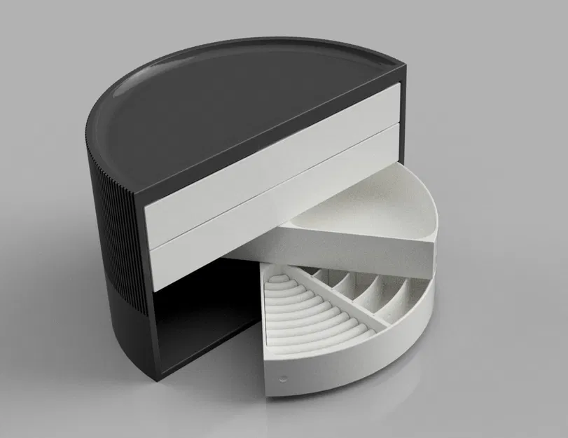 Hộp đựng trang sức tinh tế cho nhẫn, bông tai và dây chuyền - Image 1