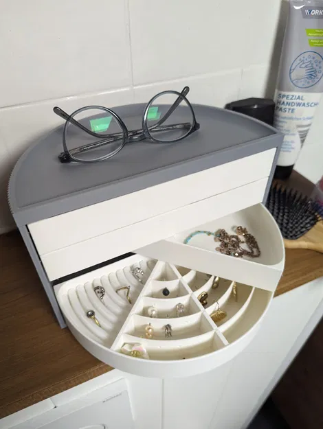 Hộp đựng trang sức tinh tế cho nhẫn, bông tai và dây chuyền - Image 2